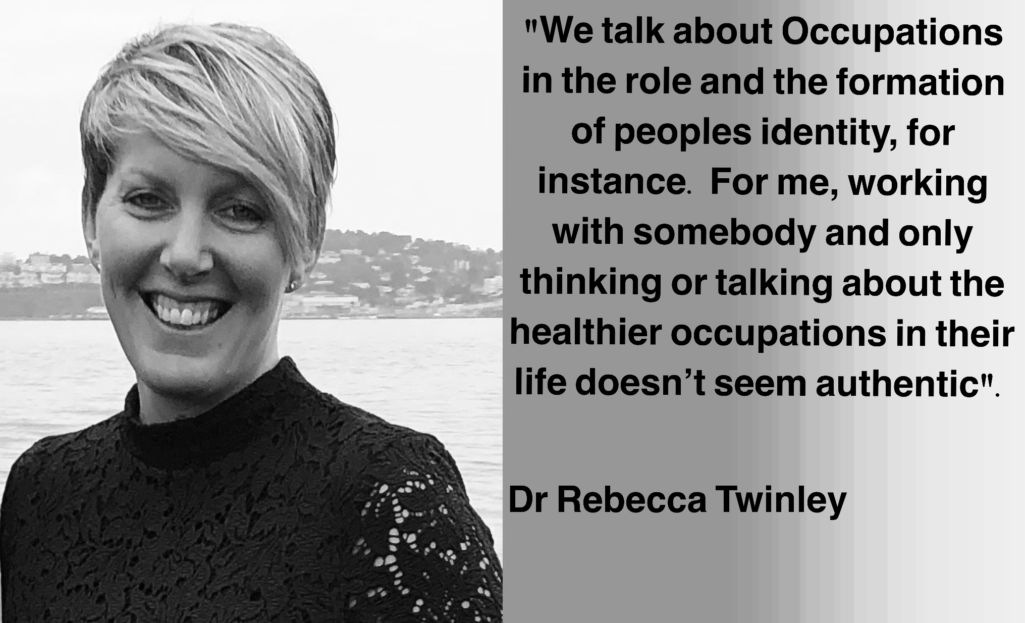 Occupational therapy
